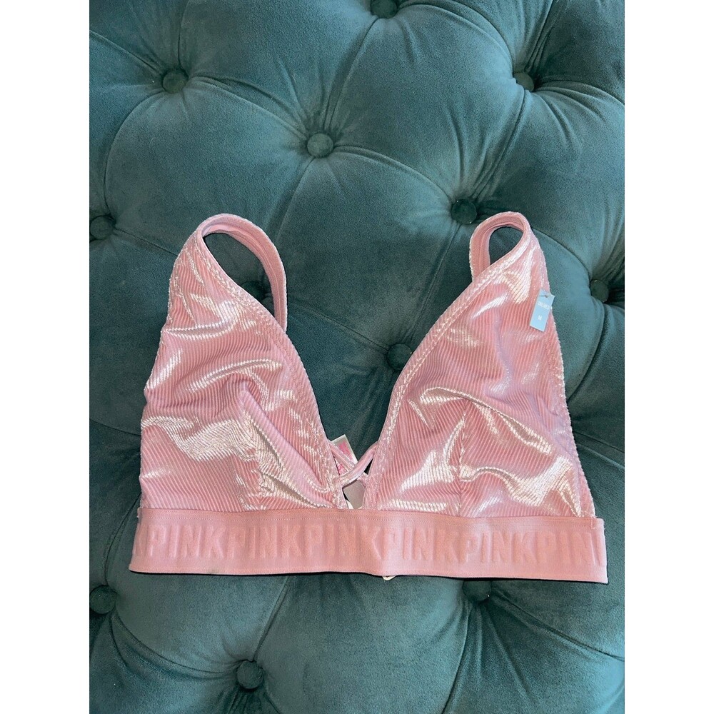 Victoria’s Secret PINK No Wire Bra sz Medium M New With Tags NWT